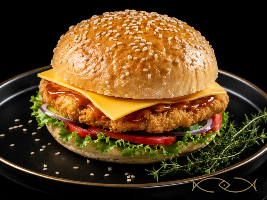 Chicken Panko Burger