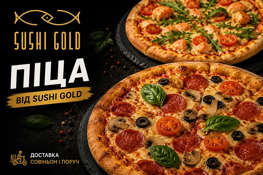 Pizza — Sushi Gold delivery in Sovinyon